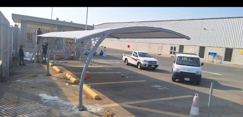 مظلات سيارات في الرياض